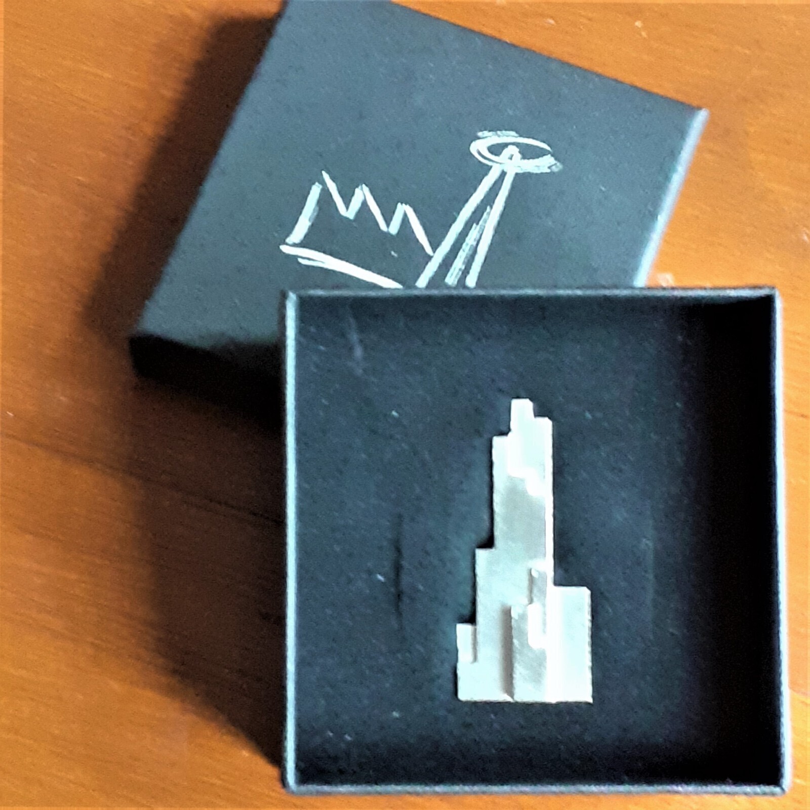 Sieraad Vierkant in Vierkant